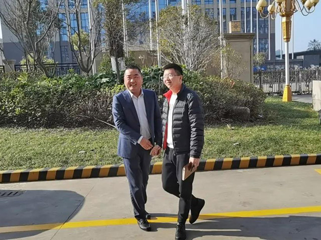 新春伊始，，龙湾区空港管委会向导率队莅临集团走访慰问